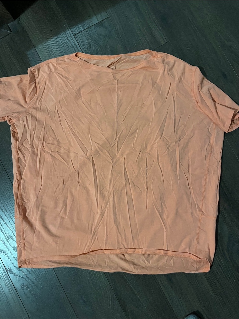 NWOT Women’s Relaxed Short Sleeve Top - Peach
